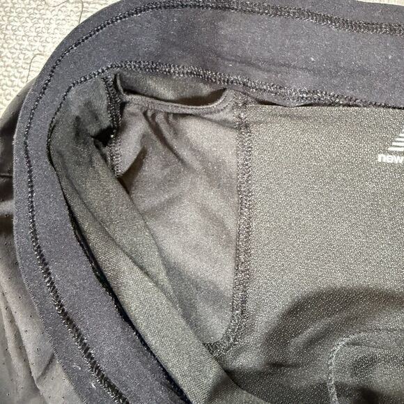 New Balance Women's Polyester Blend RC Running Shorts 3" Inseam - Black - Med - Picture 5 of 8